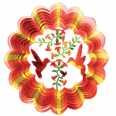 3D Hummingbird Wind Spinner - Click to enlarge