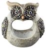 3D Stone Owl Planter
