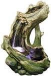 40" Rainforest Tree Fountain w/LED Lights