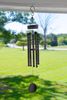 40" Stylish Tuned Wind Chime: Black