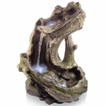 41" Rainforest Tree Fountain w/LED Lights