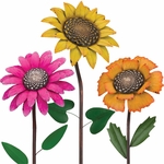 46" Rustic Vintage Flowers Bouquet (Set of 3)