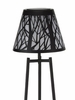 45" Solar Shadow Lamp Stand Decor