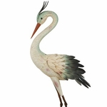 46" Graceful Crane Bird Decor - Down 46" Graceful Crane Bird Decor - Down