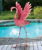 48" Large Flamingo Decor - Wings Up