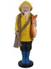 48" Salty Fisherman Statue