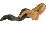 48" Swimming Mermaid Hanging Decor - Blonde