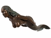 48" Swimming Mermaid Hanging Decor - Bronze