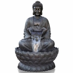 53" Buddha Awakening Fountain w/LED Light