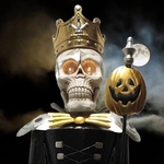 59" Large Halloween Gold Ancient Skeleton Soldiers (Set of 2) 59" Large Halloween Gold Ancient Skeleton Soldiers (Set of 2)