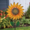 60" Textured Sunflower Spinner Stake