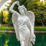 63" Magnesium Angel Statue "Celeste"