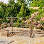 6Ft. 3-Tier Staging Plant Stand Display - Antique Bronze