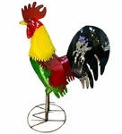 72" Large Fighting Giro Rooster - Recycled Metal 72" Large Fighting Giro Rooster - Recycled Metal