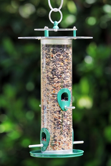 Acrylic Bird Feeder - Click to enlarge