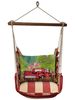 Americana Stripe Patriotic Red Truck Hammock Chair Swing Set