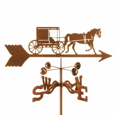 Amish Buggy Weathervane - Click to enlarge