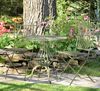 3 Piece Metal Bistro Set - Antique Green