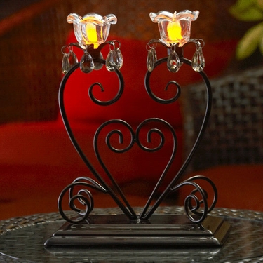 Anywhere Dual Flame Centerpiece - Click to enlarge