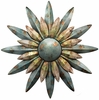 Aqua Sunburst Decor