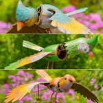 Assorted Metal Bird Rocking Stakes (Set of 6) Assorted Metal Bird Rocking Stakes (Set of 6)
