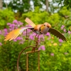 Assorted Metal Bird Rocking Stakes (Set of 6)