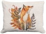 Autumn Fox Outdoor Pillow