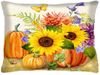 Autumn Motif 2 Outdoor Pillow