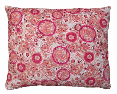 Aztec Red Outdoor Pillow - Click to enlarge