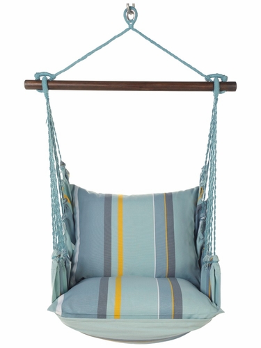 Azure Bay Fabric Hammock Chair Swing Set - Click to enlarge