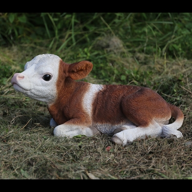 Baby Cow Calf - Brown/White - Click to enlarge