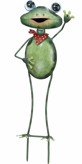 Baby Frog Garden Stake - Click to enlarge