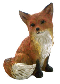 Baby Garden Fox-Pup - Click to enlarge