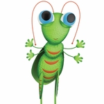 28" Friendly Grasshopper Bug Stake 28" Friendly Grasshopper Bug Stake