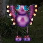 Backyard Solar Butterfly Friend Stake