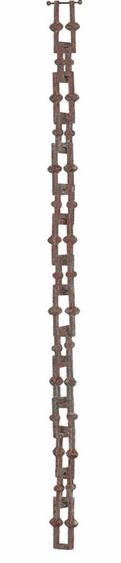 8.5' Bamboo Link Rain Chain - Click to enlarge