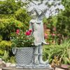 Fairy with Basket - Antique White