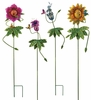 Be Jolly Flower Garden Stakes (Set of 4)