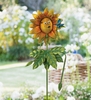 Be Jolly Sunflower Garden Stake (Set of 2)