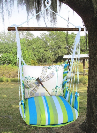 Beach Boulevard Dragonfly Wisp Hammock Chair Swing Set - Click to enlarge