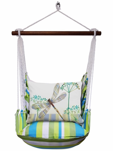 Beach Boulevard Dragonfly Wisp Hammock Chair Swing Set - Click to enlarge