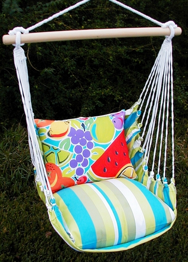 Beach Boulevard  Fruit Hammock Chair Swing Set - Click to enlarge