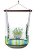 Beach Boulevard Hyacinth Flowers Hammock Chair Swing Set