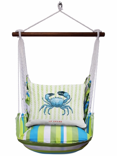 Beach Boulevard Le Crabe Hammock Chair Swing Set - Click to enlarge