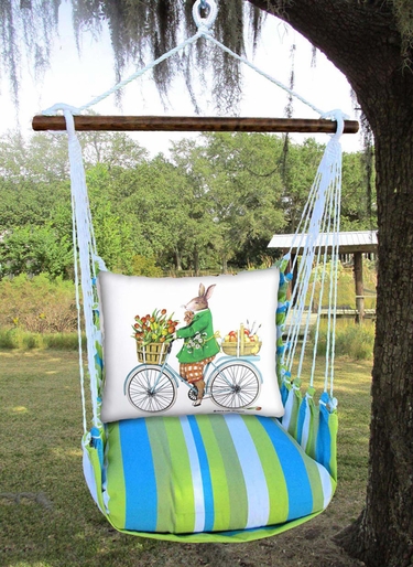 Beach Boulevard Spring Bunny Hammock Chair Swing Set - Click to enlarge
