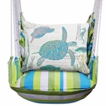 Beach Boulevard Turtle Sealife Medley Hammock Chair Swing Set