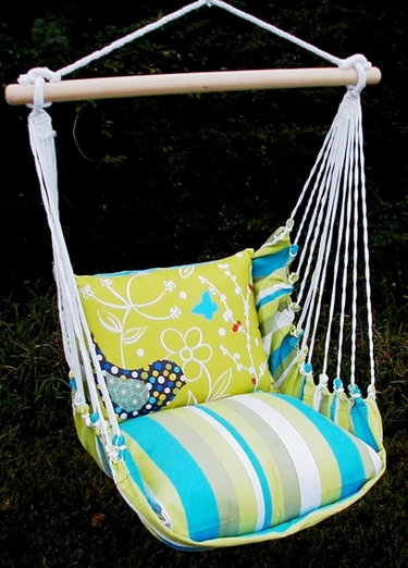 Beach Boulevard Twitter Bird Hammock Chair Swing Set - Click to enlarge