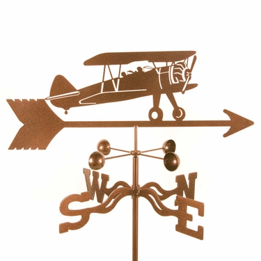 Bi Plane Weathervane - Click to enlarge
