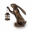 Big Bunny With Garden Lantern