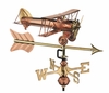 Biplane Weathervane